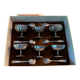 Service de 6 coupes à glace inox