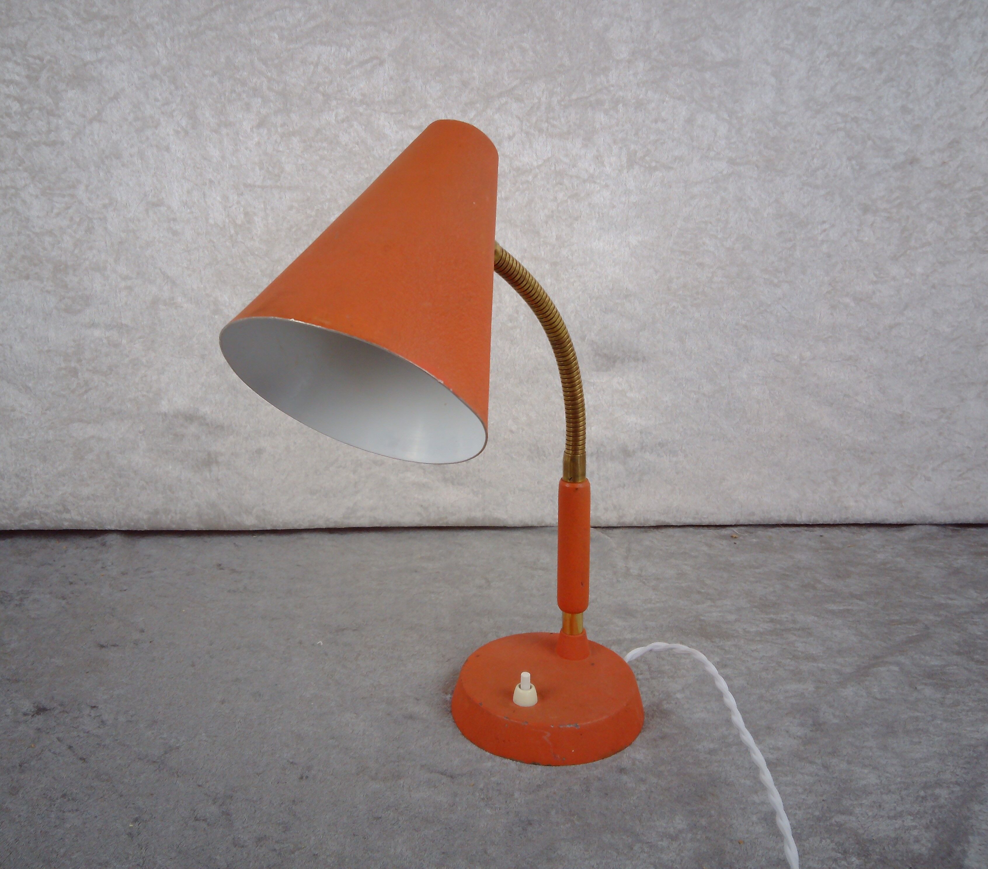 Mid-century industrial desklamp, 1950's.