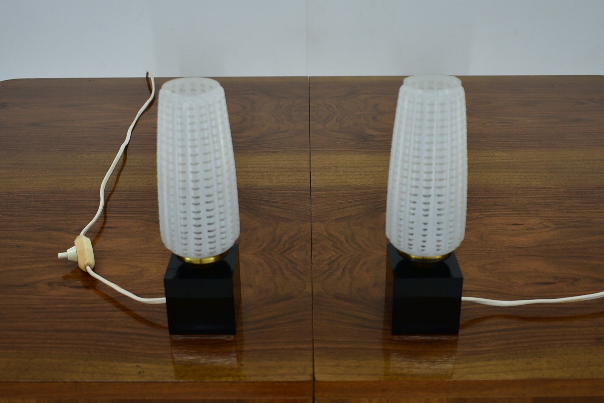 Pair of mid-century table lamps, 1960s
