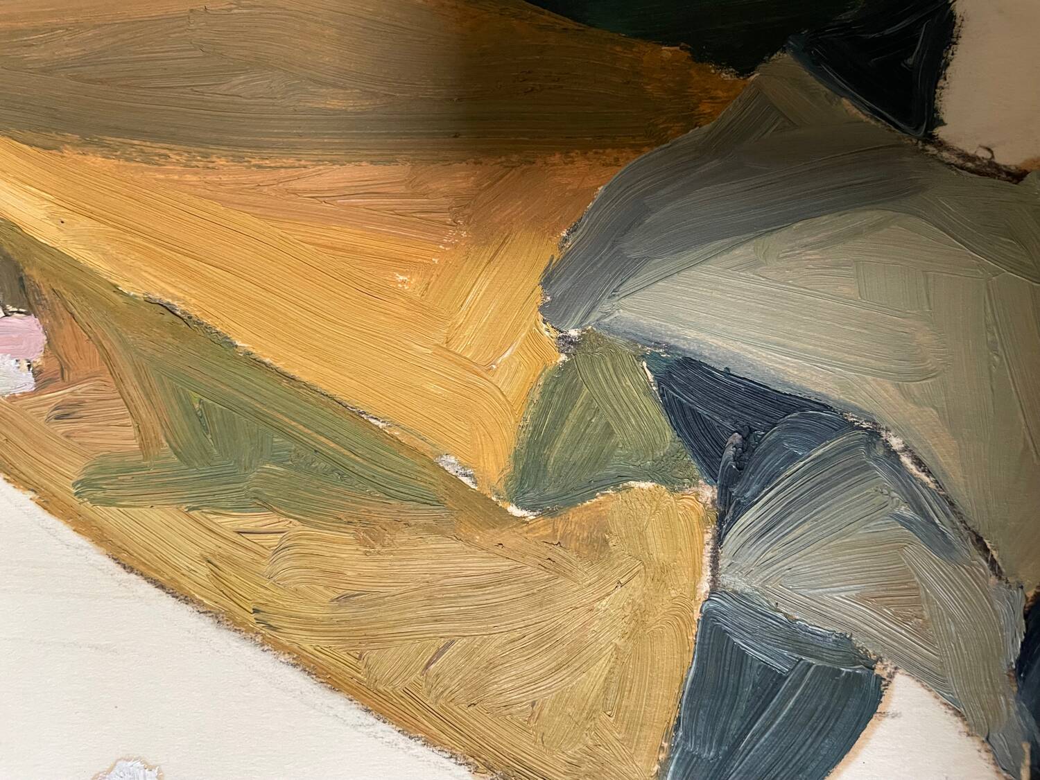 Painting seated woman 1947