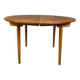 Hans J. Wegner round PP70 extendable dining table for Andreas Tuck, Denmark 1970