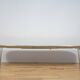 Mid Century Modern Extendable Ellipse B612 Dining Table by Piet Hein & Brun