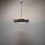 Bauhaus UFO pendant lamp by Josef Hurka for Napako, 1930s