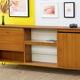 Vintage Scandinavian sideboard – 220 cm