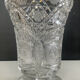 Vintage Bohemian crystal vase