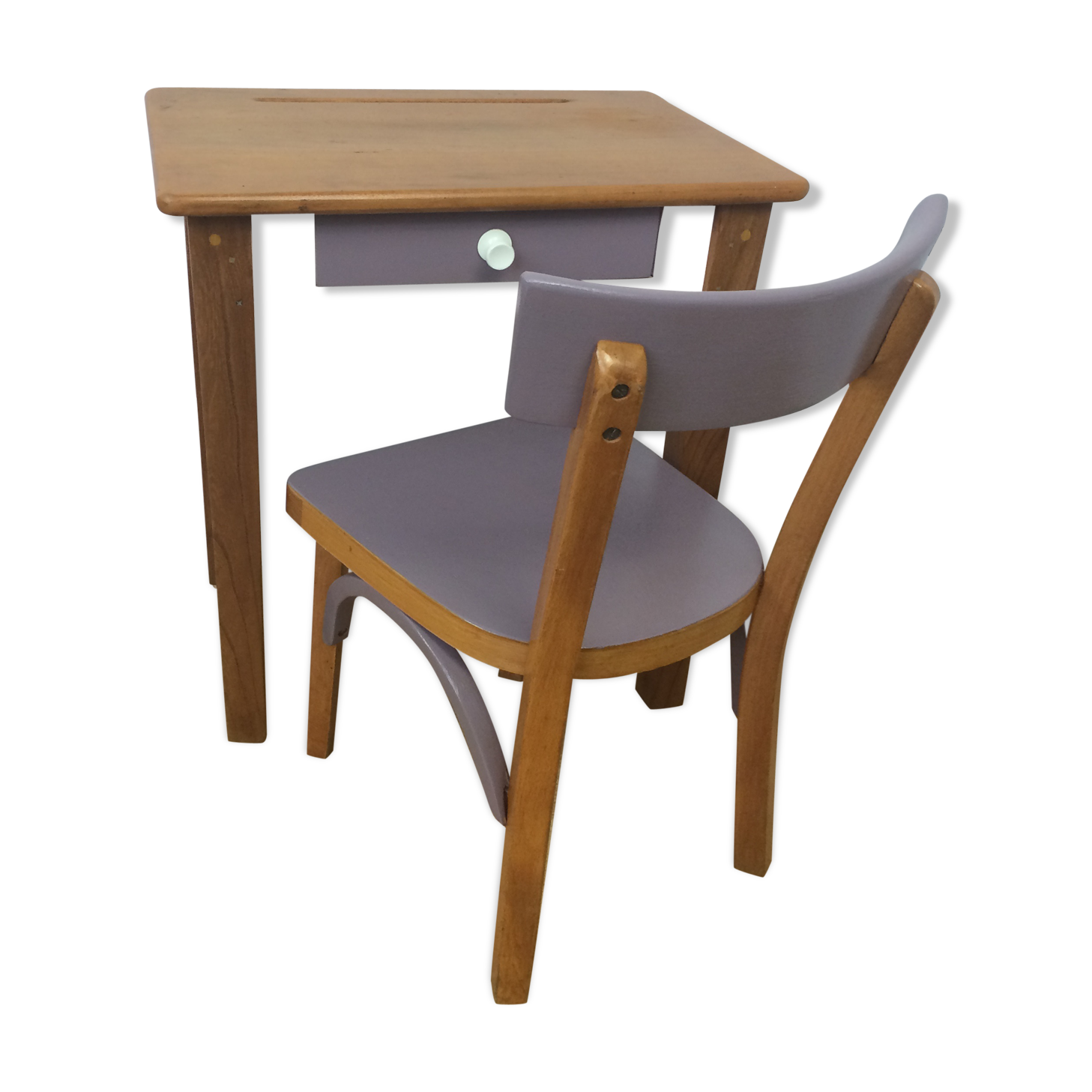 Bureau et sa chaise Baumann