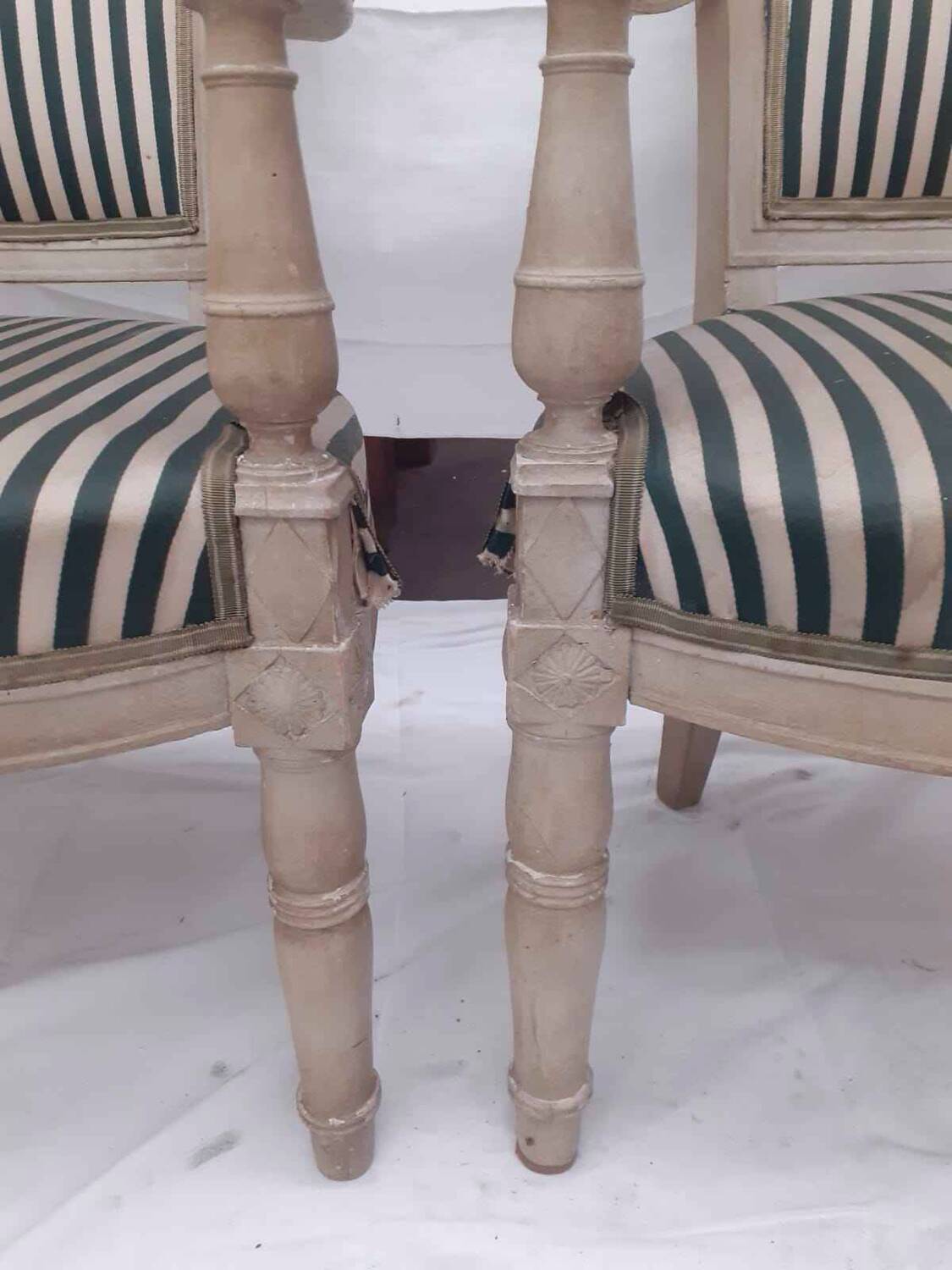 Louis XVI style Directoire armchair