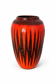 Vintage Scheurich Fat Lava vase | West Germany | Orange Black Zi