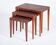 Nest Tables by Severin Hansen for Haslev Møbelsnedkeri, Denmark, 1960s, Set of 3