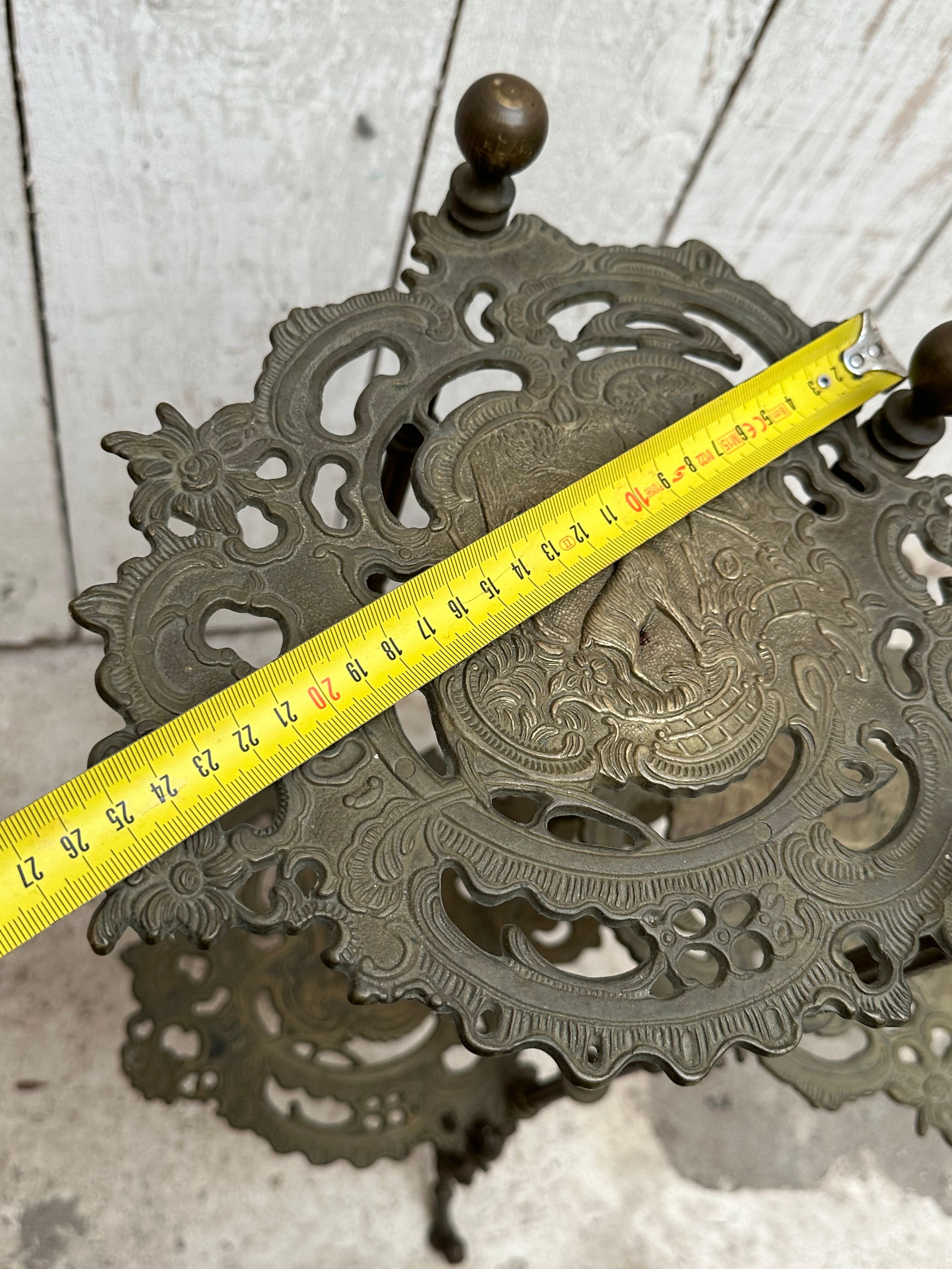 Vintage brass harness