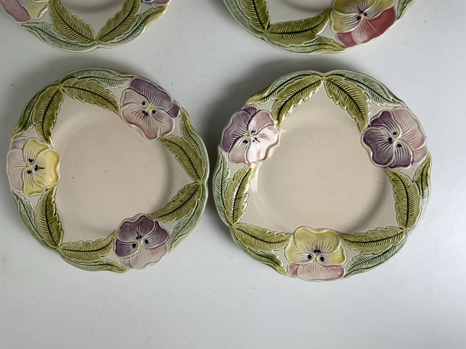 Slipware plates