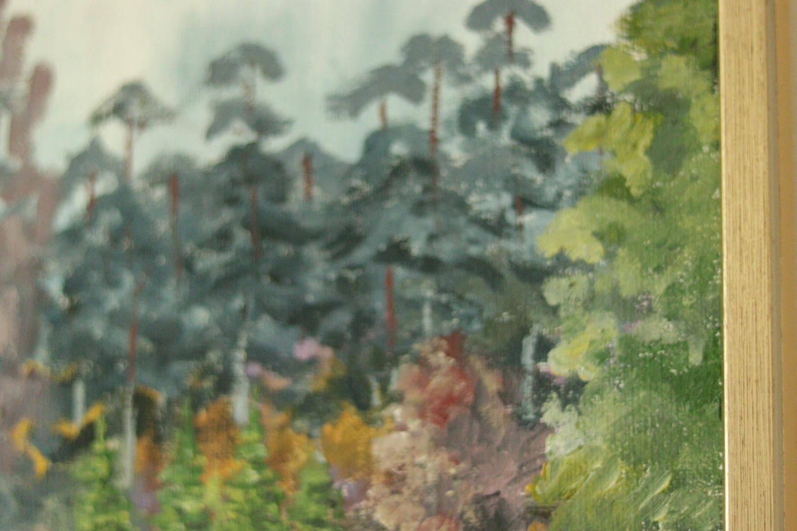 Autumn view over the lake by T Koos