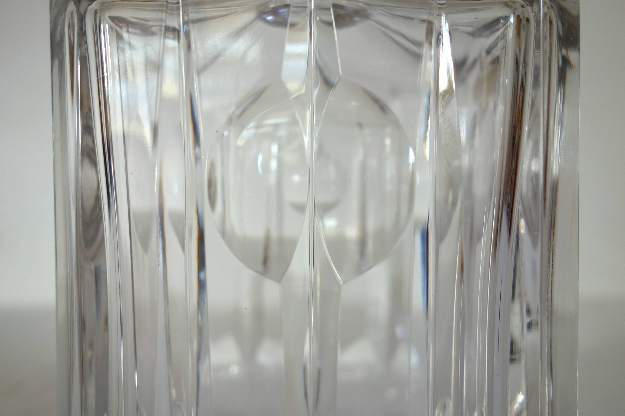 crystal whiskey decanter, Germany, 1970s