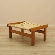 Oak footstool, Danish design, 1960s, made in Denmark