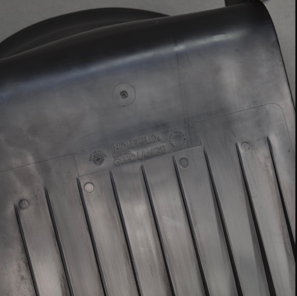 Chaise en plastique et bouleau par Gerd Lange pour Thonet années 70