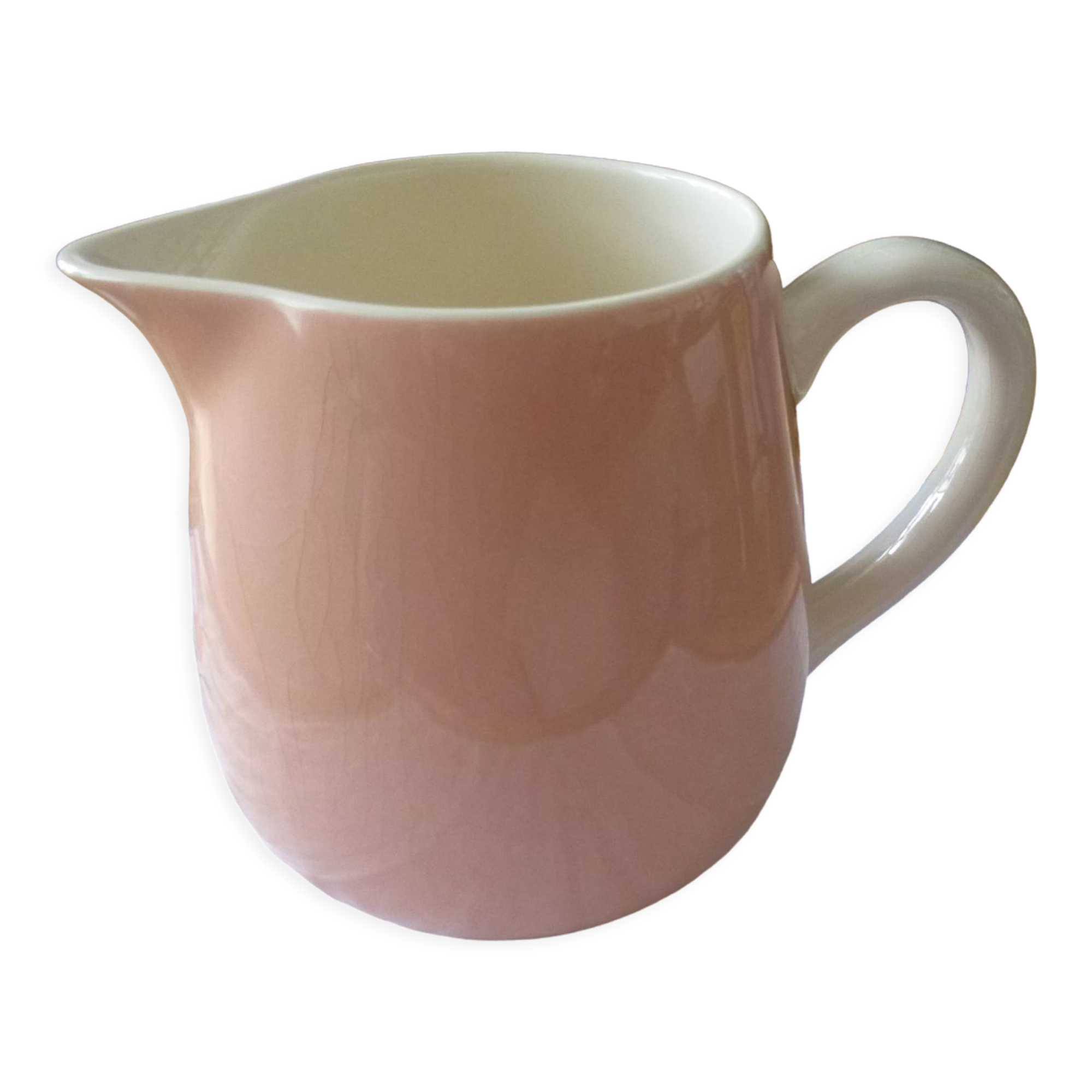 Pink milk jug villeroy & Boch 1950