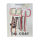 Pierre tal-coat, galerie maeght, 1956. original exhibition poster edited in lithography