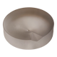 Empty ashtray pocket modernist design in satin molded pressed glass