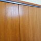 Vintage Scandinavian teak wardrobe from the 1960s.