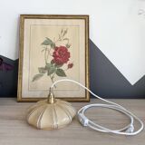 Vintage portable lamp or pendant light