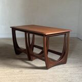 Vintage Scandinavian teak nesting coffee table Astro Victor Wilkins