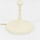 White resin lamp and golden brass, 1970s