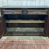 19th century rustic oak sideboard