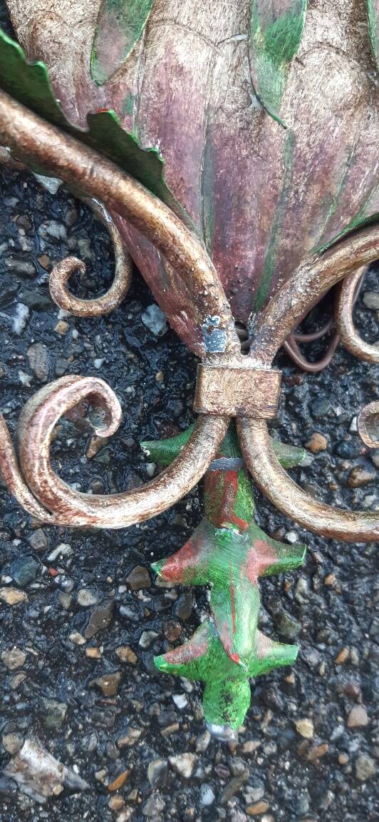 Pair of vintage wall sconces