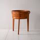 1960s Scandinavian Teak Planter with Metal Insert