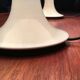 Mid-century German mushroom table lamp from the Space Age, by Kontakt-Werkstätten / Staff, 1960s, set of 2.