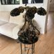 Lamp Tief signed – model clusters type Athena – blown glass paste