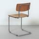 Vintage tubular chair 1121 by gispen in 1970s