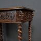 Small walnut desk, Henri II style – late 19th century
