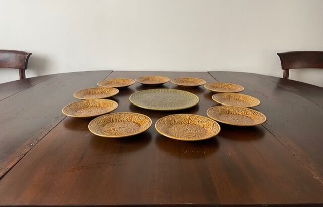 Gien cake service 1950