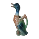 Duck slip signed Saint Clement, earthenware pitcher France