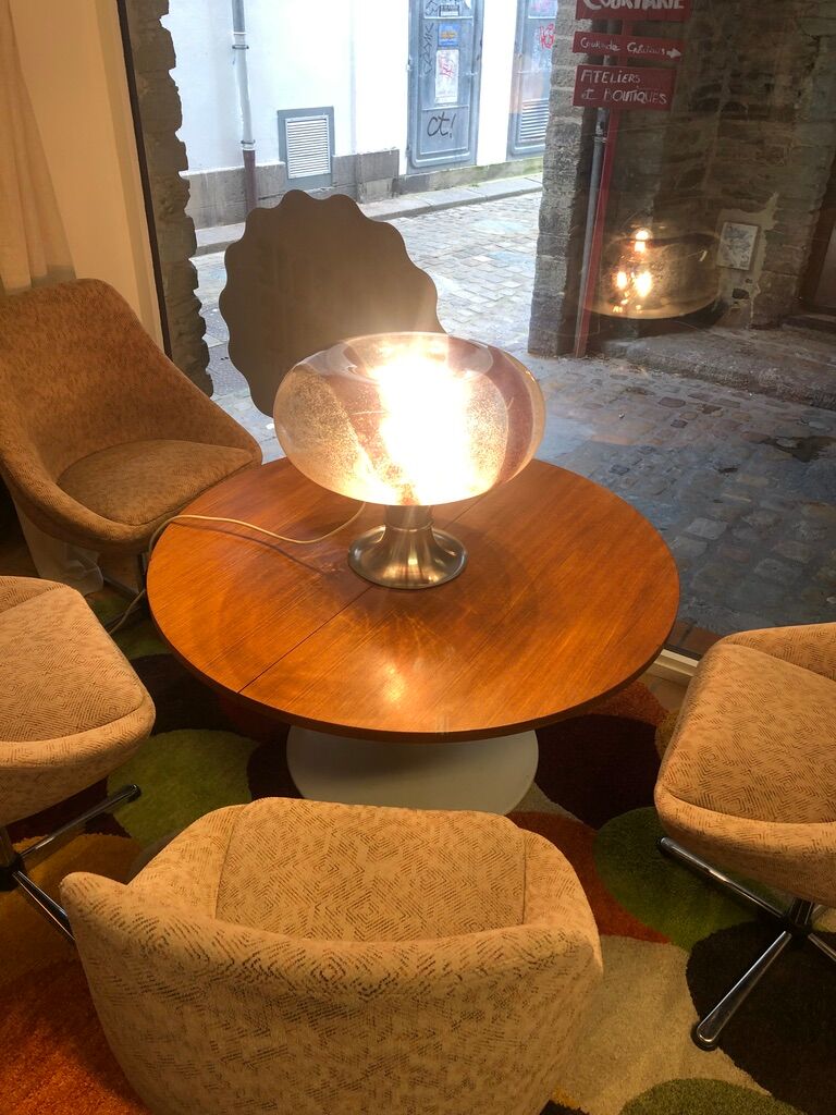 XXL space age lamp by Toni Zuccheri, Italy circa 1970