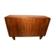 Sideboard walnut bramble storage cabinet, two doors, style 1930