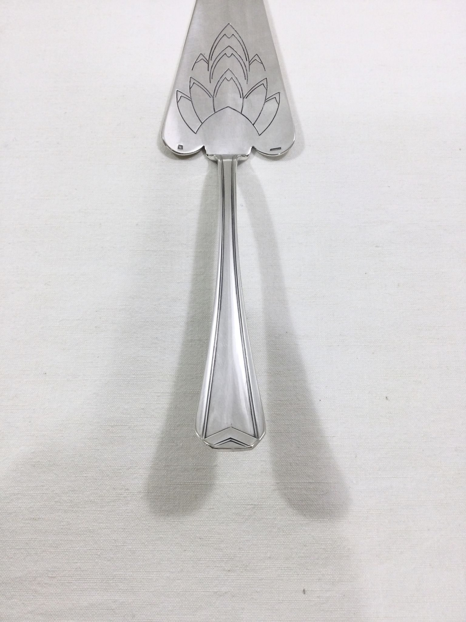 Christofle – Pelle à Tarte Modèle Chevron