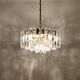 Large Austrian Palazzo Ice Glass Chandelier by J.T. Kalmar