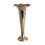 Art deco vase in silver metal Félix Frères Toulouse