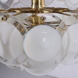 Murano white chandelier, Italy