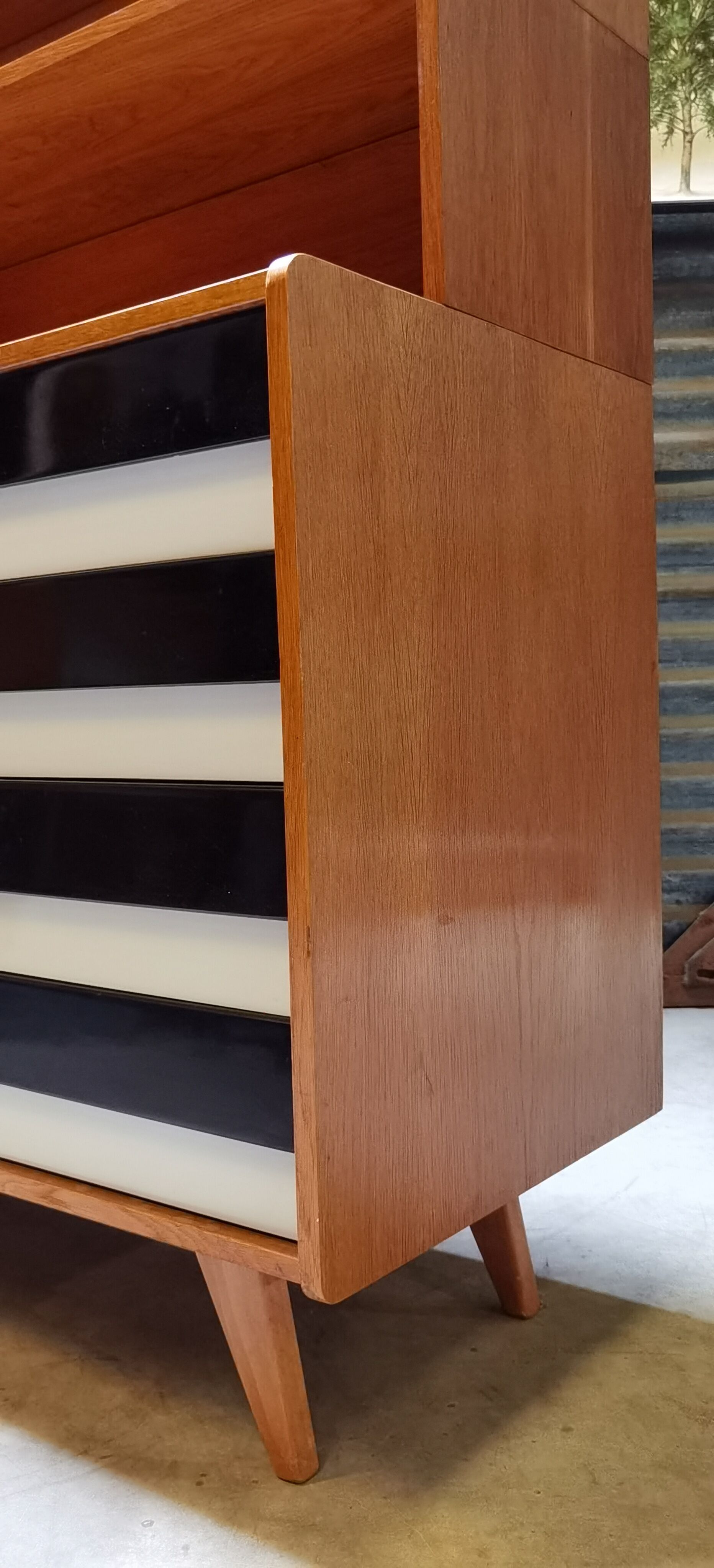 Library U 453 by Jiri Jiroutek for Interior Praha Foot Compass 1960