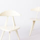 Pair Walter Papst chairs, model 350 from 1950s Vintage Germany