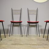 Set of 6 chairs, 1950s