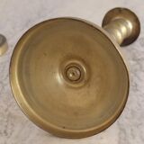 Pair of candlestick era bronze Empire