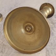 Pair of candlestick era bronze Empire