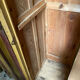 Paire de vestiaire d’usine bois