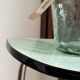 Vintage green Formica stool