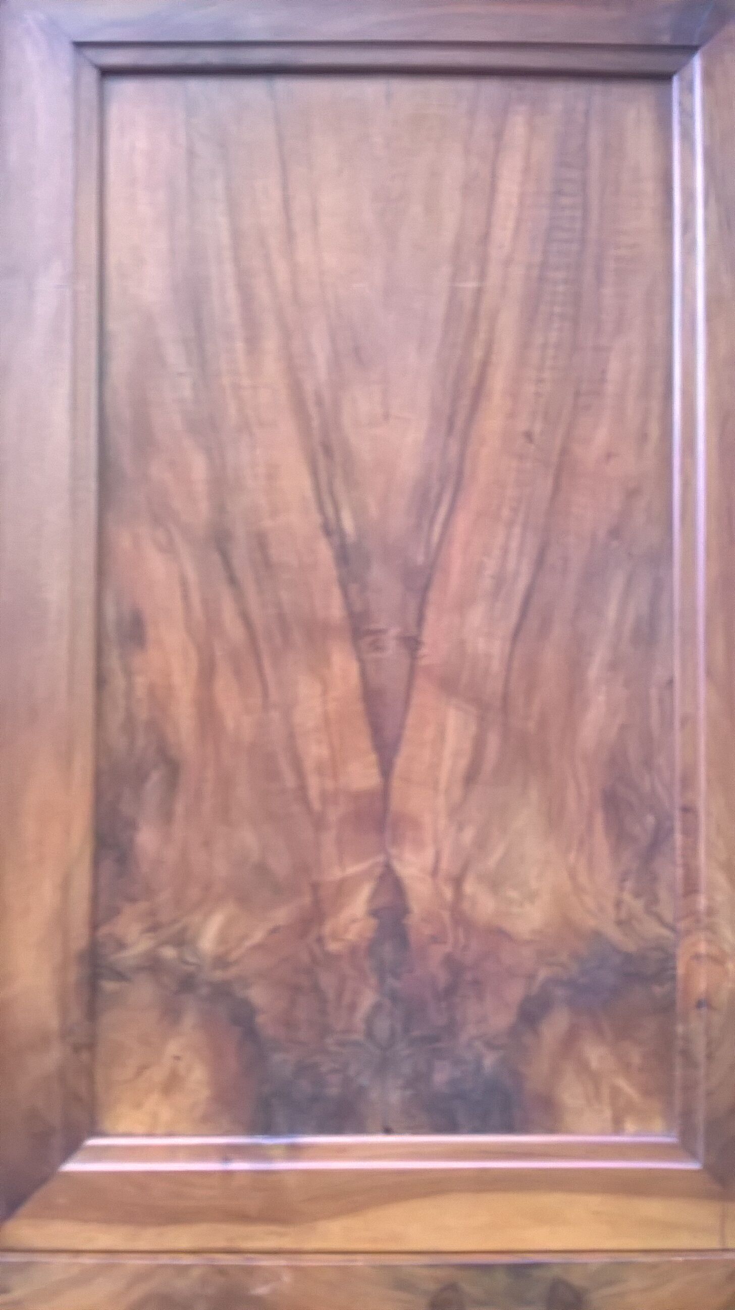 Old buffet two period walnut Empire bodies