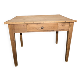Table de ferme bois clair